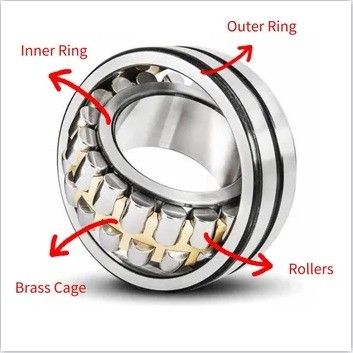 ISO9001 2008 Πιστοποιημένο 23240 CC/W33 Σφαιρικό ελαστικό κυλίνδρου 200*360*128mm