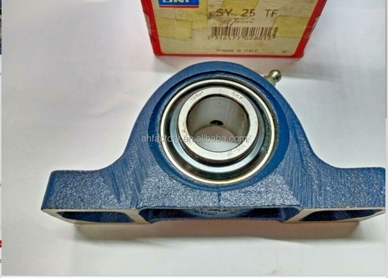 Χάλυβα Chrome GCR15 και 60mm Μέγεθος τρύπησης SY60FM Y-Bearing Plummer Block Unit για βιομηχανικό