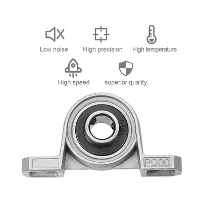 Χάλυβα Chrome GCR15 και 60mm Μέγεθος τρύπησης SY60FM Y-Bearing Plummer Block Unit για βιομηχανικό