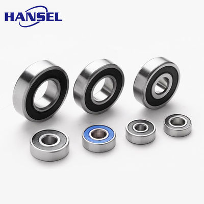 Δύο σειρές σφραγισμένων σφαιροφόρων ρουλεάντων 6005 ZZ C3 χρωμικό χάλυβα/GCr15 ανοξείδωτο χάλυβα 1 25 mm