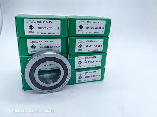 Διπλή σειρά 3317-2RS-ATN9/C3 Στροφική σφαίρα επαφής με ρουλέα 85 X 180 X 73 mm