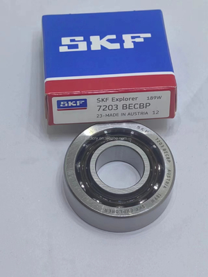80*140*26mm Precision P0 ESB Single Row Angular Contact Ball Bearing για κυλινδρική μηχανή