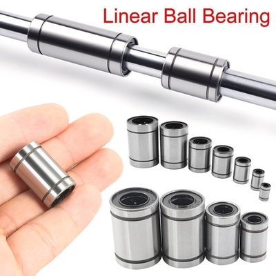 P6 LM8UU Γραμμικό έμβρυο 8mm CNC γραμμικά ρουλεμάνια για ράβδους