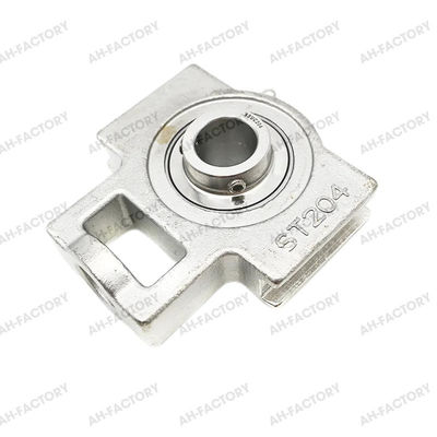 UC.UCP.UCF.UCT Σφαιρικό ελαστικό κυλίνδρου Κουροκέφαλο ελαστικό μπλοκ με χρωμικό χάλυβα GCR15