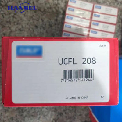 UC.UCP.UCF.UCT Σφαιρικό ελαστικό κυλίνδρου Κουροκέφαλο ελαστικό μπλοκ με χρωμικό χάλυβα GCR15