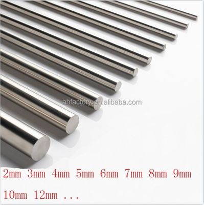 150mm Smooth Rods for 3D Printer Parts Σκληροποιημένο γραμμικό σιδηροδρομικό σχοινί Rod Cage Steel Cage