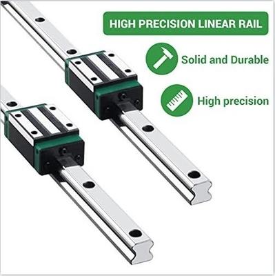 25mm CNC Rail HGH25CAZAC Square Block Linear Guides με μεγάλη ικανότητα παροχής