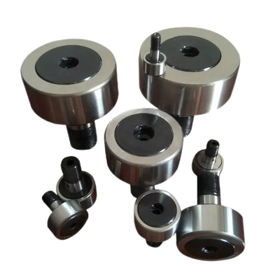 NUKR35 Cam Follower Track Rollers με ελαστικό Gcr15 Χάλυβα Μεγέθος 16mm