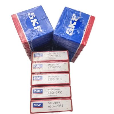 Μηχανήματα Μακροχρόνια διάρκεια ζωής 1 20 mm P0 P6 P5 P4 P2 Χρωμικό χάλυβα GCR15 Μονοειδές ρουλέν 6306-2RS1