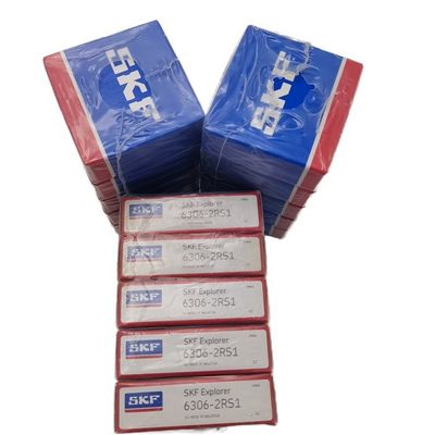 Μηχανήματα Μακροχρόνια διάρκεια ζωής 1 20 mm P0 P6 P5 P4 P2 Χρωμικό χάλυβα GCR15 Μονοειδές ρουλέν 6306-2RS1