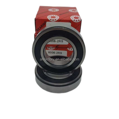 Δοκιμαστικές μηχανές με βαθύ κόλπο 6006-2RS Copper Cage και πιστοποιημένες ISO9001 2008