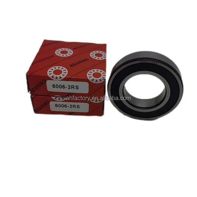 Δοκιμαστικές μηχανές με βαθύ κόλπο 6006-2RS Copper Cage και πιστοποιημένες ISO9001 2008