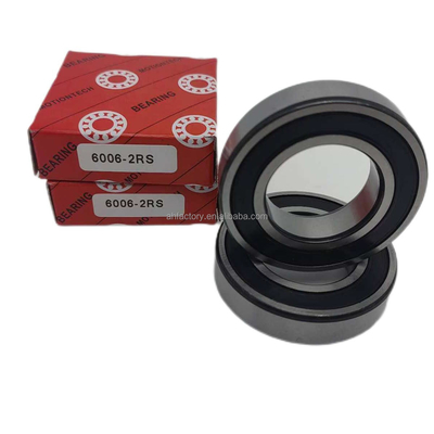 Δοκιμαστικές μηχανές με βαθύ κόλπο 6006-2RS Copper Cage και πιστοποιημένες ISO9001 2008