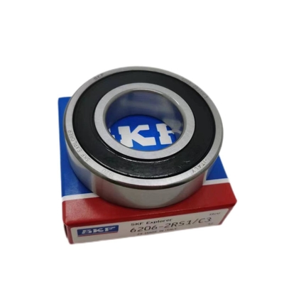 Λιπαστικό λάδι λιπαστικό SKF 6206-2RS Βαθιά λακκούβα σφαίρας για προϊόντα