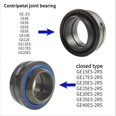 GE45ES-2RS Γεωργικά σφαιρικά επίπεδα ρουλεμάν για ελκυστήρες και μηχανήματα κατασκευής