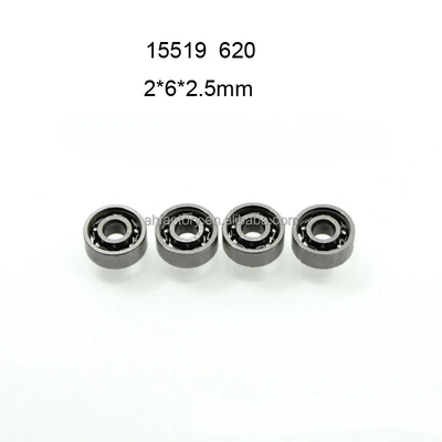 Χάλυβας Chrome GCR15 MR62-2RS βαθύς γραμμής ράβδος 2*6*2.5mm για συσκευασία με προσαρμοσμένο λογότυπο