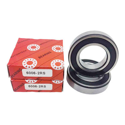 30*55*13mm βαθύς γραμμής στροφικά ρουλεμάν 6006-2RS για χρώμιο χάλυβα/GCr15 ανοξείδωτο χάλυβα