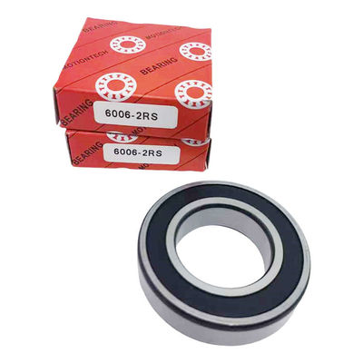 30*55*13mm βαθύς γραμμής στροφικά ρουλεμάν 6006-2RS για χρώμιο χάλυβα/GCr15 ανοξείδωτο χάλυβα