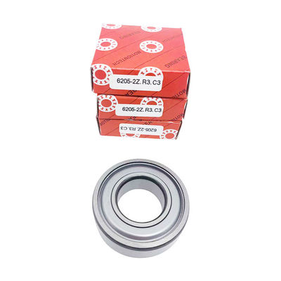 Δομή Κουρέματα σφαίρας βαθιάς αυλής 6205-2Z/C3 για απαιτήσεις πελατών