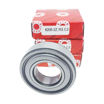 0-25mm Μέγεθος τρύπησης 6205-2Z/C3 Βαθιά λακκούβια σφαιροφόρων ρουλεάντων με πιστοποίηση ISO9001 2008
