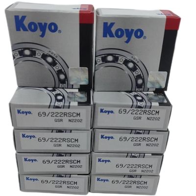 Μη τυποποιημένο στρογγυλόκρουβο 69/22-2RS 22*39*9mm με σφραγίδες τύπου 2RS και μπάλα