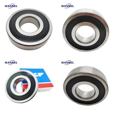 Πολλαπλών τύπων S k f Δύο σειράς βαθύς γραμμής στροφικά ρουλεμάν 6306-2RS/C3 για υψηλές θερμοκρασίες