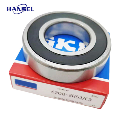 Μεγάλη διάρκεια ζωής Μινιατούρα 6208 2RS1/C3 Βαθιά στρογγυλοφόρα στρογγυλοφόρα με διαχωρισμό C2 από S K F