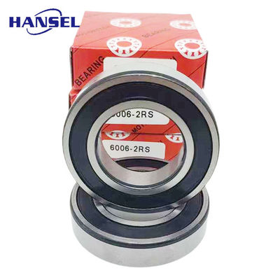Υπηρεσιώδεις 6006-2RS στρογγυλοφόροι με βαθιά αυλή με βαθμολογία ακρίβειας P6 και ταχεία αποστολή