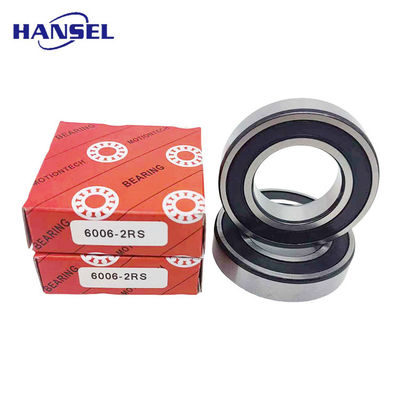Υπηρεσιώδεις 6006-2RS στρογγυλοφόροι με βαθιά αυλή με βαθμολογία ακρίβειας P6 και ταχεία αποστολή