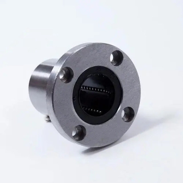 Διάρκεια ζωής Στρογγυλό φλάντζο Γραμμικό ρουλέν LMF6UU LMF8UU LMF10UU LMF12UU Για εργαστήρια επισκευής μηχανημάτων