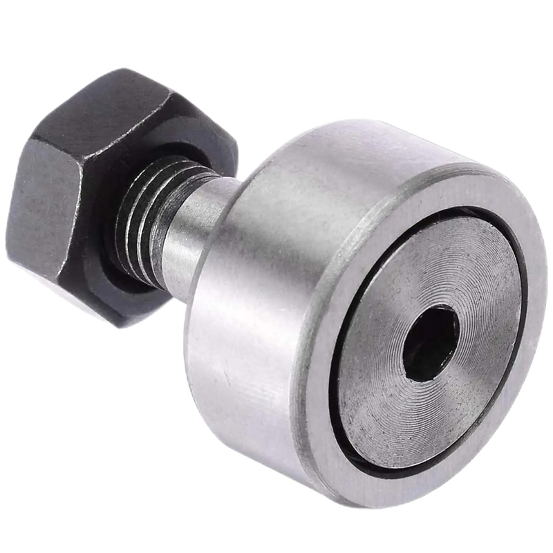 NUKR35 Cam Follower Track Rollers με ελαστικό Gcr15 Χάλυβα Μεγέθος 16mm