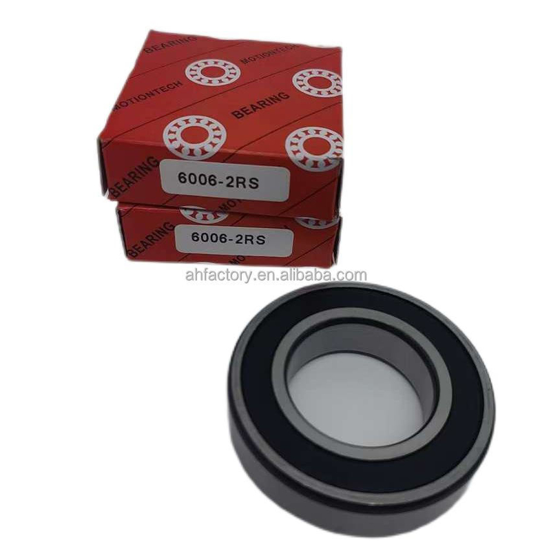 Δοκιμαστικές μηχανές με βαθύ κόλπο 6006-2RS Copper Cage και πιστοποιημένες ISO9001 2008