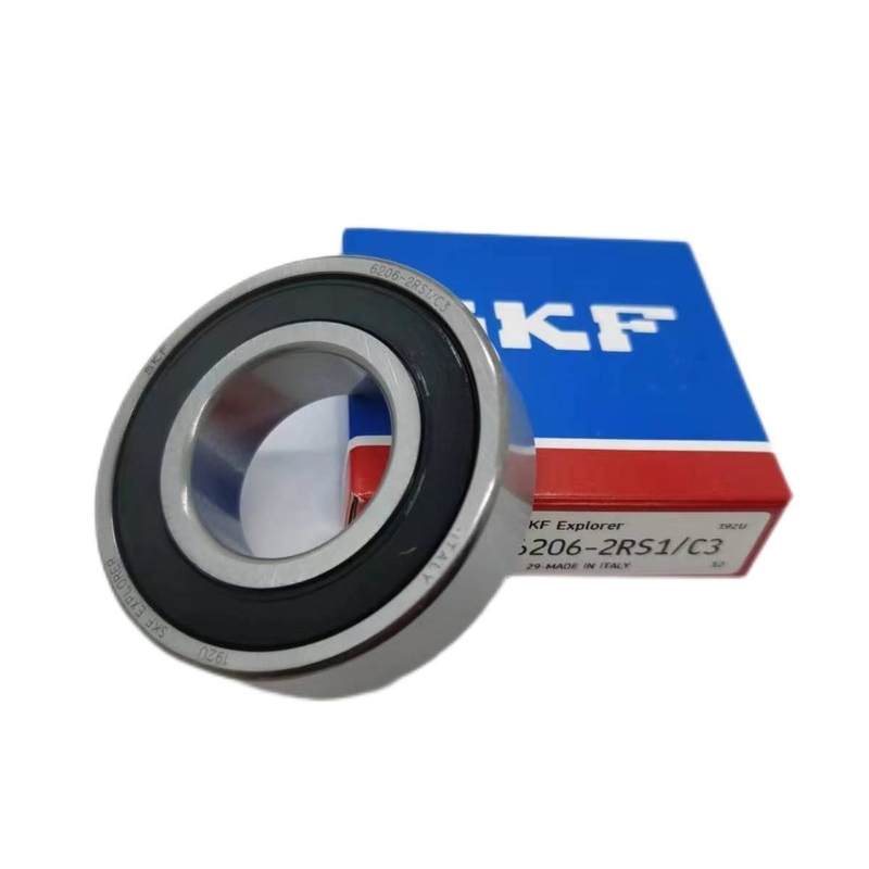 Λιπαστικό λάδι λιπαστικό SKF 6206-2RS Βαθιά λακκούβα σφαίρας για προϊόντα