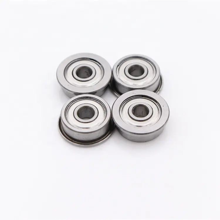 Προσαρμοσμένο χρώμιο χάλυβα GCR15 2Z ZZ σφραγίδες τύπου φλάντζας ρουλεμάν για βιομηχανικά μηχανήματα