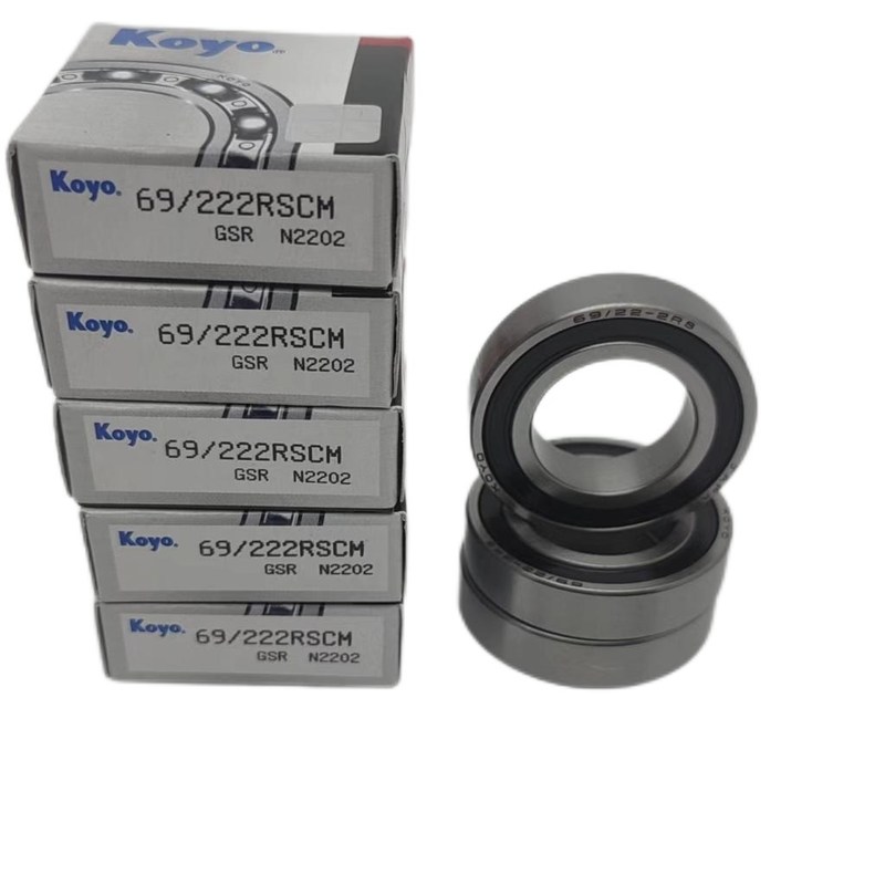 Μη τυποποιημένο στρογγυλόκρουβο 69/22-2RS 22*39*9mm με σφραγίδες τύπου 2RS και μπάλα