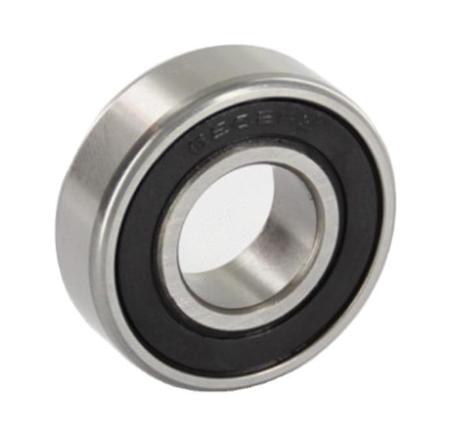 12*28*8mm 6001-2RS βαθύς γραμμής στροφικό ρουλέν με υλικά και μονό σειρά σχεδιασμό